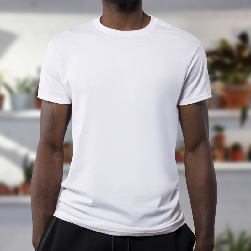 Camiseta Milano Tricot Detalhe Gola e Manga - Marinho - Imagem 1